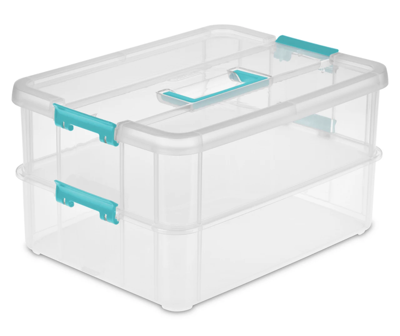 Stack & Carry 2-Layer Handle Storage Box 3 Stack & Carry 2-Layer Handle Storage Box