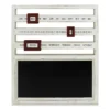 Wooden Sliding Calendar & Chalkboard -Cheap Home Store 810404061