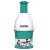 White & Aqua Mini Hand Chopper 1 White & Aqua Mini Hand Chopper -Cheap Home Store 810435409
