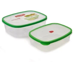 Flex Trim Food Storage Container Set With Lids, 4-Piece