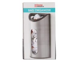 Silver Plastic Bag Organizer