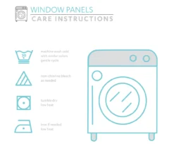 Evelyn Medallion Gray & White Room-Darkening Rod Pocket Curtain Panel Pair, (95") -Cheap Home Store 810468104 4