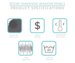 Prima Velvet Color Block White & Black Room-Darkening Grommet Curtain Panel Pair, (84") 14 Prima Velvet Color Block White & Black Room-Darkening Grommet Curtain Panel Pair, (84") -Cheap Home Store 810468129 5