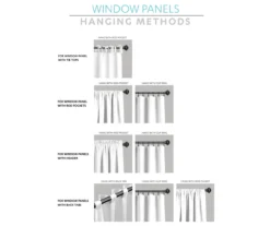 Prima Velvet Color Block White & Navy Room-Darkening Grommet Curtain Panel Pair, (84") -Cheap Home Store 810468152 4