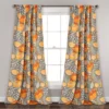 Poppy Garden Room-Darkening Back Tab Curtain Panel Pair -Cheap Home Store 810468158