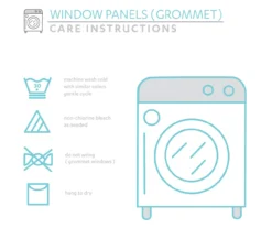 Umbre Fiesta Ombre Room-Darkening Grommet Curtain Panel Pair -Cheap Home Store 810468223 3