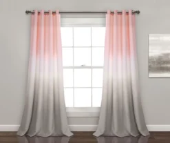 Umbre Fiesta Ombre Room-Darkening Grommet Curtain Panel Pair
