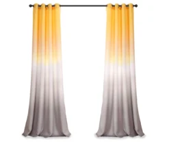 Umbre Fiesta Ombre Room-Darkening Grommet Curtain Panel Pair -Cheap Home Store 810468226 6