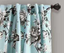 Tania Floral Room-Darkening Back Tab Curtain Panel Pair -Cheap Home Store 810468279 1
