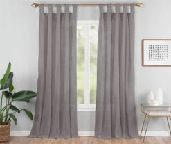 Vue Priya Semi-Sheer Tab Top Curtain Panel -Cheap Home Store 810474067 1