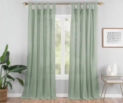 Vue Priya Semi-Sheer Tab Top Curtain Panel -Cheap Home Store 810474074 1