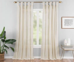 Vue Priya Semi-Sheer Tab Top Curtain Panel -Cheap Home Store 810474127 1