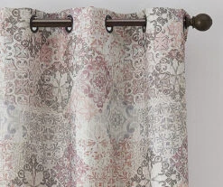 Eclipse Martina Medallion Blackout Grommet Curtain Panel -Cheap Home Store 810474966 2