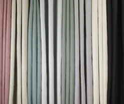 Martina Black Blackout Grommet Curtain Panel, (95") -Cheap Home Store 810475366 7