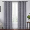 Peconic Indigo Blackout Grommet Curtain Panel, (63") -Cheap Home Store 810475404 1