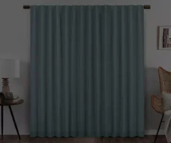 Nora Spa Blackout Rod Pocket Curtain Panel, (63") -Cheap Home Store 810475418 6