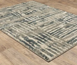 Heather Abstract Stripe Rug -Cheap Home Store 810488401 2