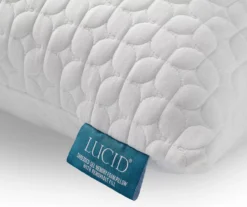 Fiber & Shredded Memory Foam Pillow With Zippered Inner Cover -Cheap Home Store 810490764 810490765 810490766 810490767 810490768 810490769 5 1