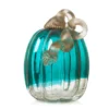 5" Turquoise Crackle Glass Pumpkin -Cheap Home Store 810491567 A0 1