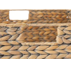 Gray Water Hyacinth Underbed Storage Bin -Cheap Home Store 810495445 1