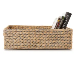 Gray Water Hyacinth Underbed Storage Bin -Cheap Home Store 810495445 3