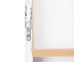 Blue Abstract Stretched Canvas -Cheap Home Store 810498390 3