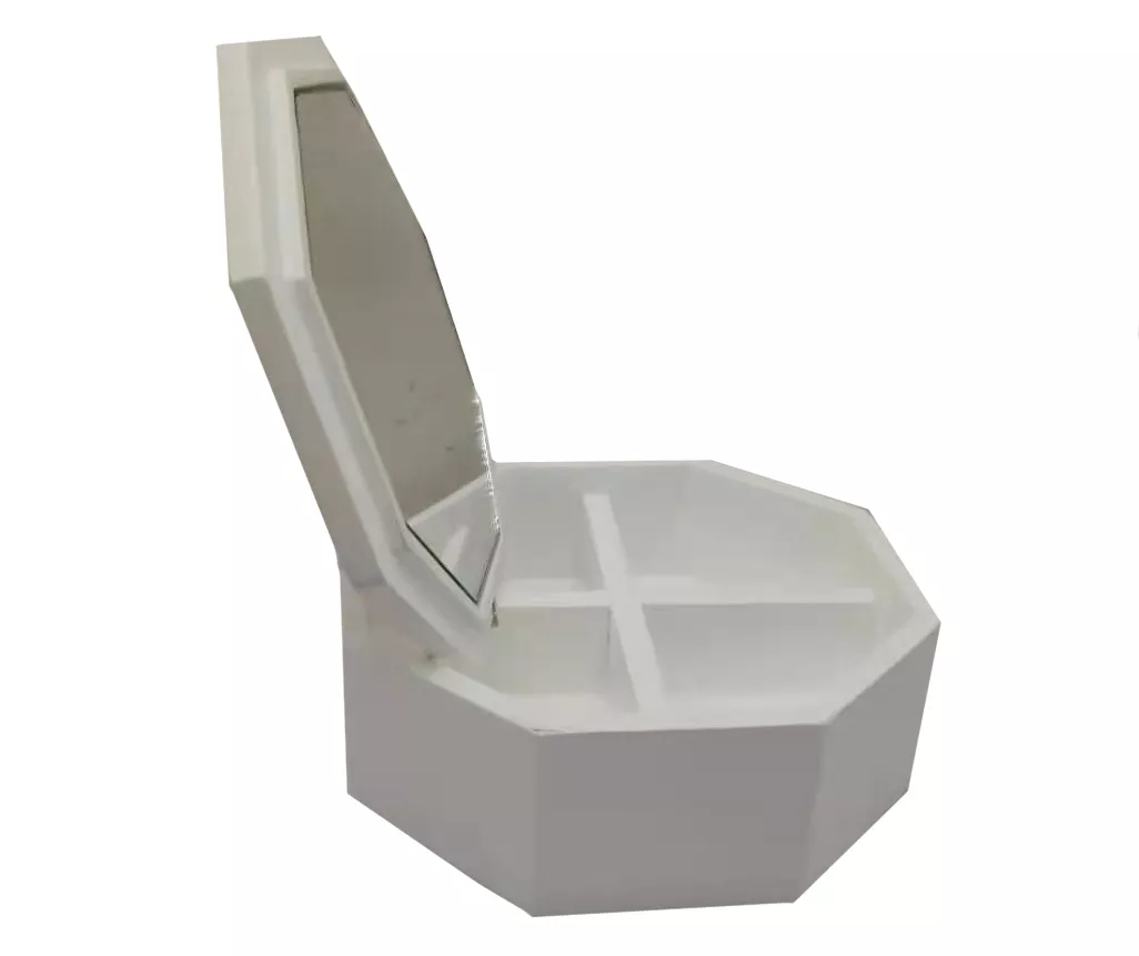 Decorative Storage Box & Vanity Mirror 5 Decorative Storage Box & Vanity Mirror - Image 3