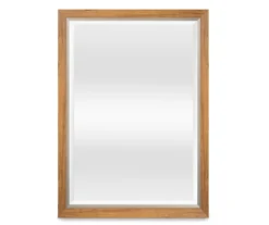 Medium Two-Tone Wood Mirror, (26" X 32")
