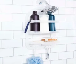 Frosted Hanging Shower Caddy -Cheap Home Store 810504132 6