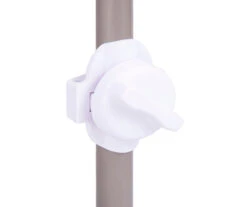 Brushed Nickel 4-Way Adjustable Corner Pole Caddy -Cheap Home Store 810504133 2