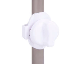 Brushed Nickel 4-Way Adjustable Corner Pole Caddy -Cheap Home Store 810504133 4