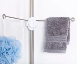 Brushed Nickel 4-Way Adjustable Corner Pole Caddy -Cheap Home Store 810504133 7