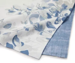 Real Living Blue Floral Comforter Set -Cheap Home Store 810505379 810505380 810505411 2