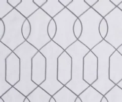 Broyhill Geo Sheer Grommet Curtain Panel Pair -Cheap Home Store 810507478 2