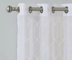 Broyhill Geo Sheer Grommet Curtain Panel Pair -Cheap Home Store 810507512 3