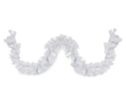 Northlight 9' Icy White Spruce Garland