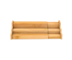 Expandable Bamboo Wood 3-Tiered Shelf -Cheap Home Store 810514232 2