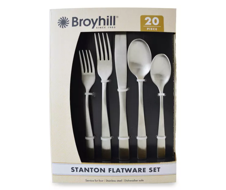 Stanton 20-Piece Flatware Set 3 Stanton 20-Piece Flatware Set