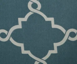 Sereno Fretwork Blue Light-Filtering Grommet Curtain Panel, (63") -Cheap Home Store 810518012 810517719 810517720 6 2