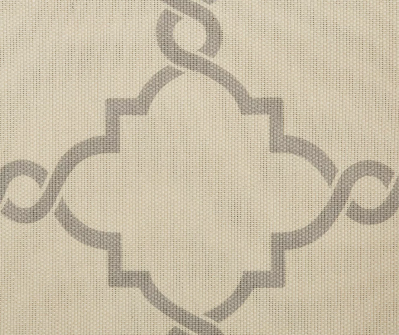 Sereno Fretwork Beige Light-Filtering Grommet Curtain Panel, (84") 9 Sereno Fretwork Beige Light-Filtering Grommet Curtain Panel, (84") - Image 7