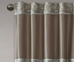 Valerie Blue Light-Filtering Rod Pocket Curtain Panel Pair, (84") -Cheap Home Store 810518079 810518080 3