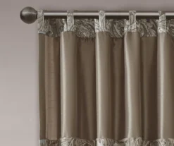 Valerie Blue Light-Filtering Rod Pocket Curtain Panel Pair, (84") -Cheap Home Store 810518079 810518080 4