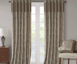Valerie Blue Light-Filtering Rod Pocket Curtain Panel Pair, (84") -Cheap Home Store 810518079 810518080 7