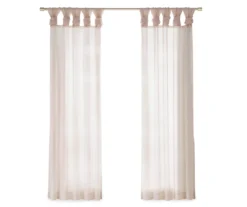 Persis Voile Sheer Twisted Tab Curtain Panel Pair -Cheap Home Store 810518131 810518132 810518133 4