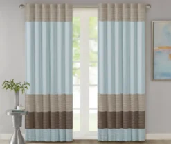 Salem Pintuck Light-Filtering Rod Pocket Curtain Panel, (84") -Cheap Home Store 810518144