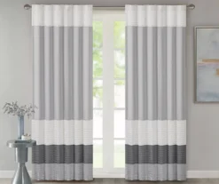 Salem Pintuck Light-Filtering Rod Pocket Curtain Panel, (84") -Cheap Home Store 810518147
