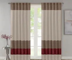 Salem Pintuck Light-Filtering Rod Pocket Curtain Panel, (84") -Cheap Home Store 810518150