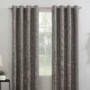 Wilbon Taupe & Cocoa Blackout Curtain Panel, (84") -Cheap Home Store 810518490
