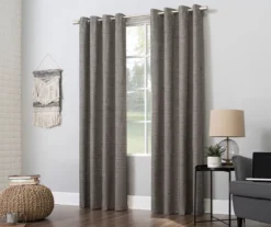 Wilbon Taupe & Cocoa Blackout Curtain Panel, (84") -Cheap Home Store 810518490 4