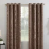 Wilbon Russet Linen Blackout Curtain Panel, (84") -Cheap Home Store 810518492 1